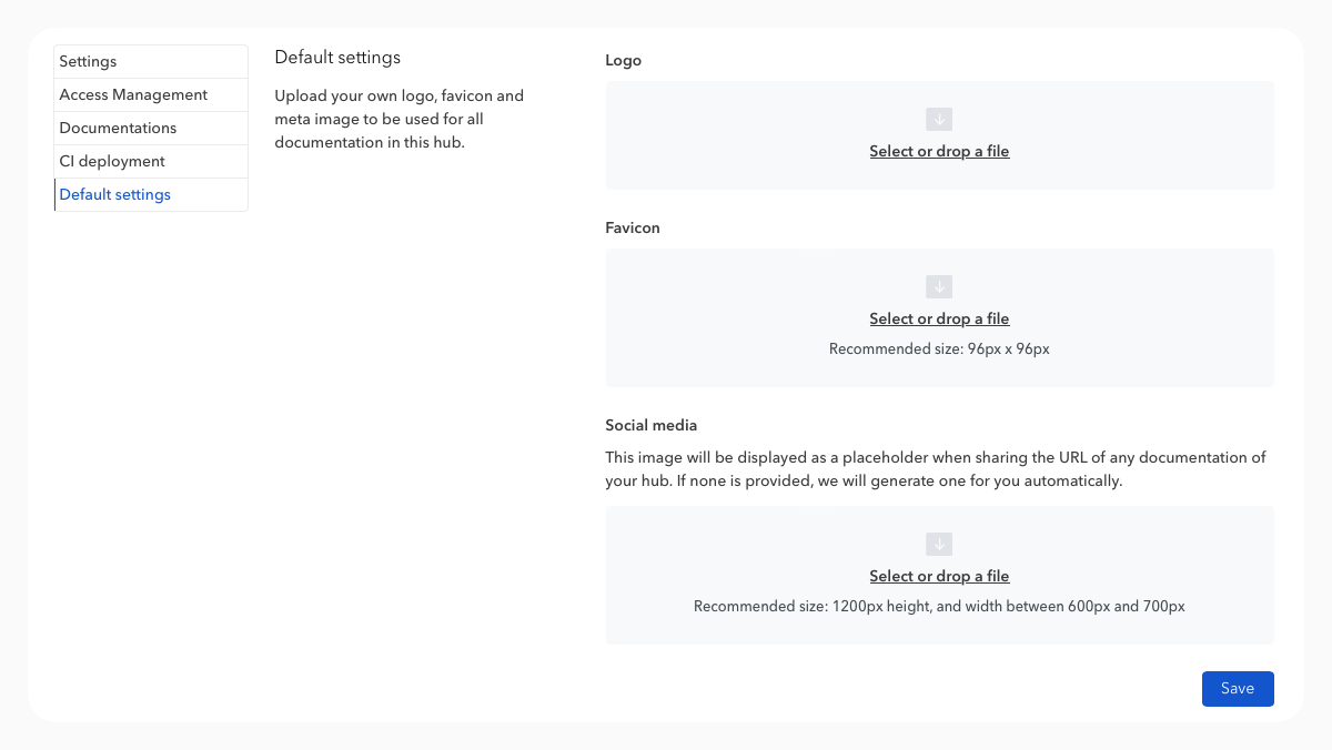 Light mode color settings